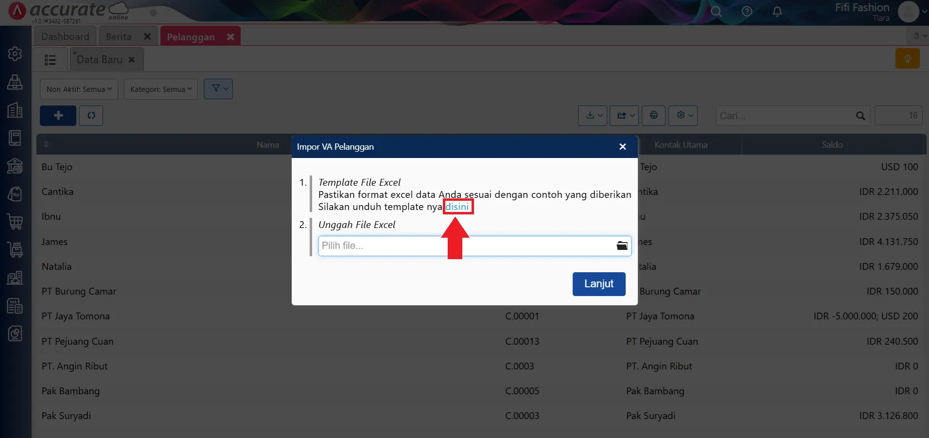 cara menggunakan VA BCA